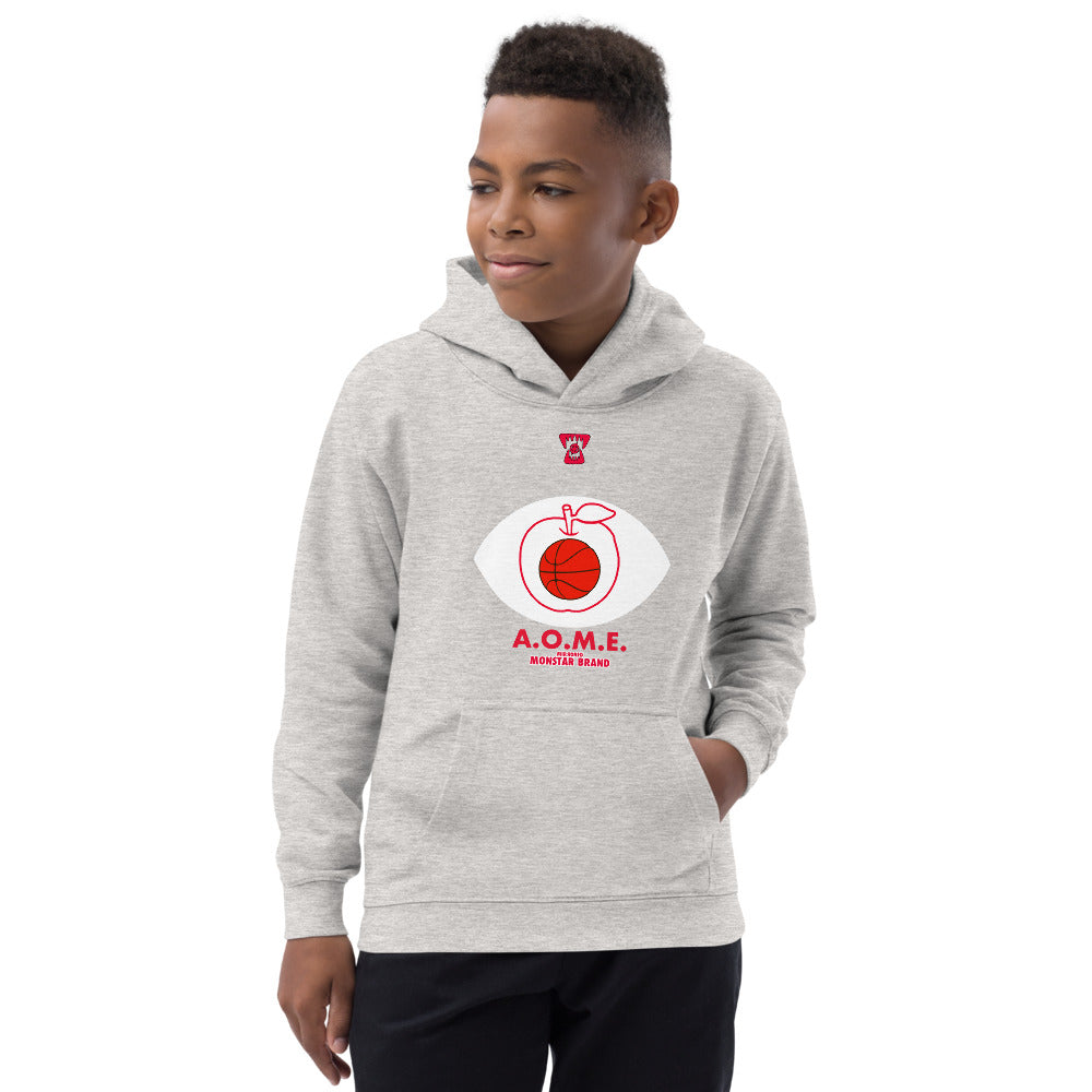 MMB - Basketball Is The Apple Of My Eye Kids Hoodie