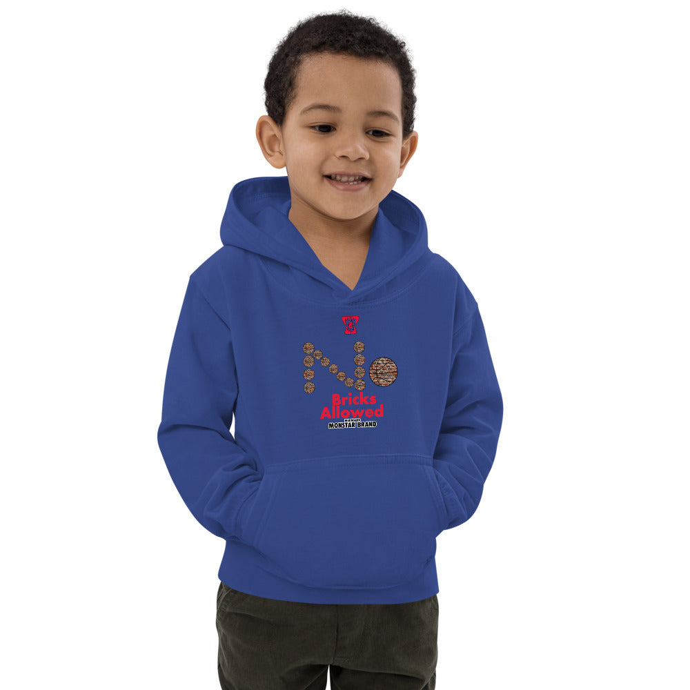 MMB - No Bricks Allowed Kids Hoodie