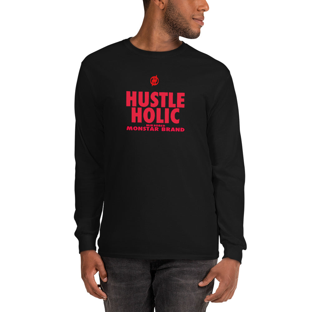 MMB - Hustle Holic Men’s Long Sleeve Shirt