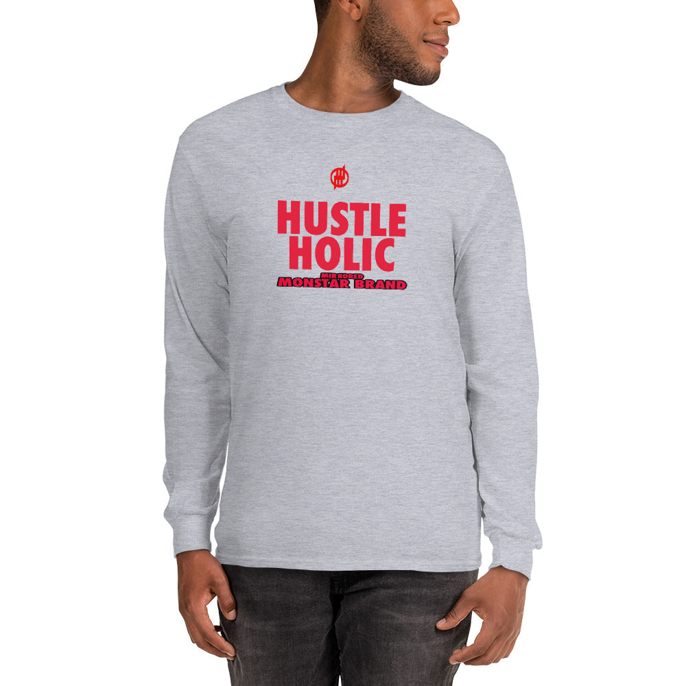 MMB - Hustle Holic Men’s Long Sleeve Shirt