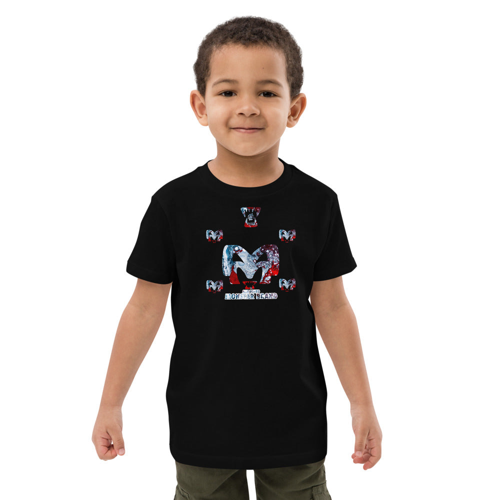 MMB - Monstar Face Organic cotton kids t-shirt