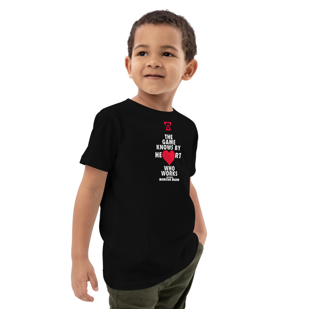 MMB - The Game Knows By Heart Who Works Organic cotton kids t-shirt