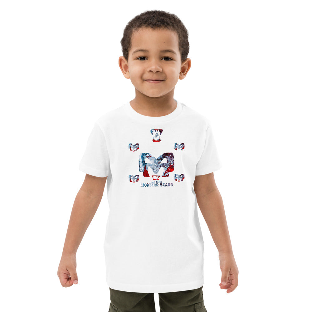 MMB - Monstar Face Organic cotton kids t-shirt