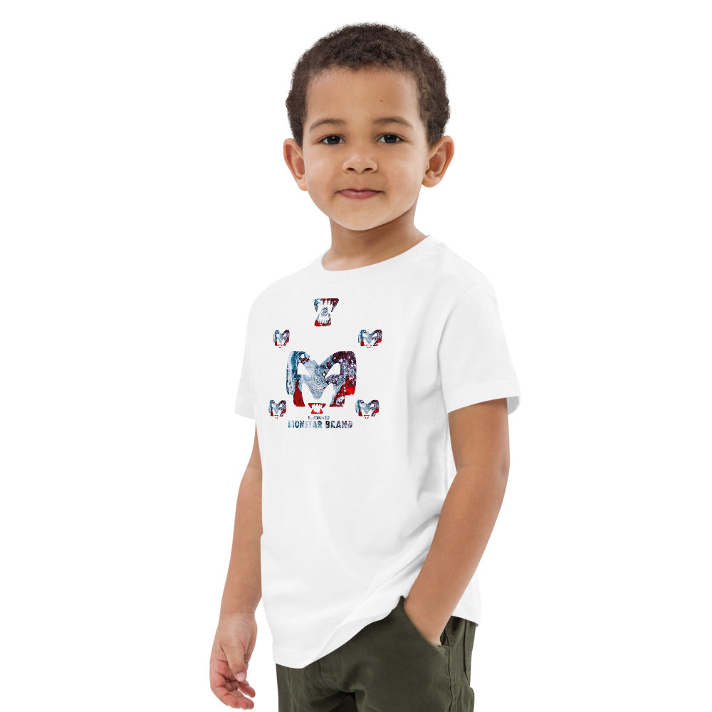 MMB - Monstar Face Organic cotton kids t-shirt