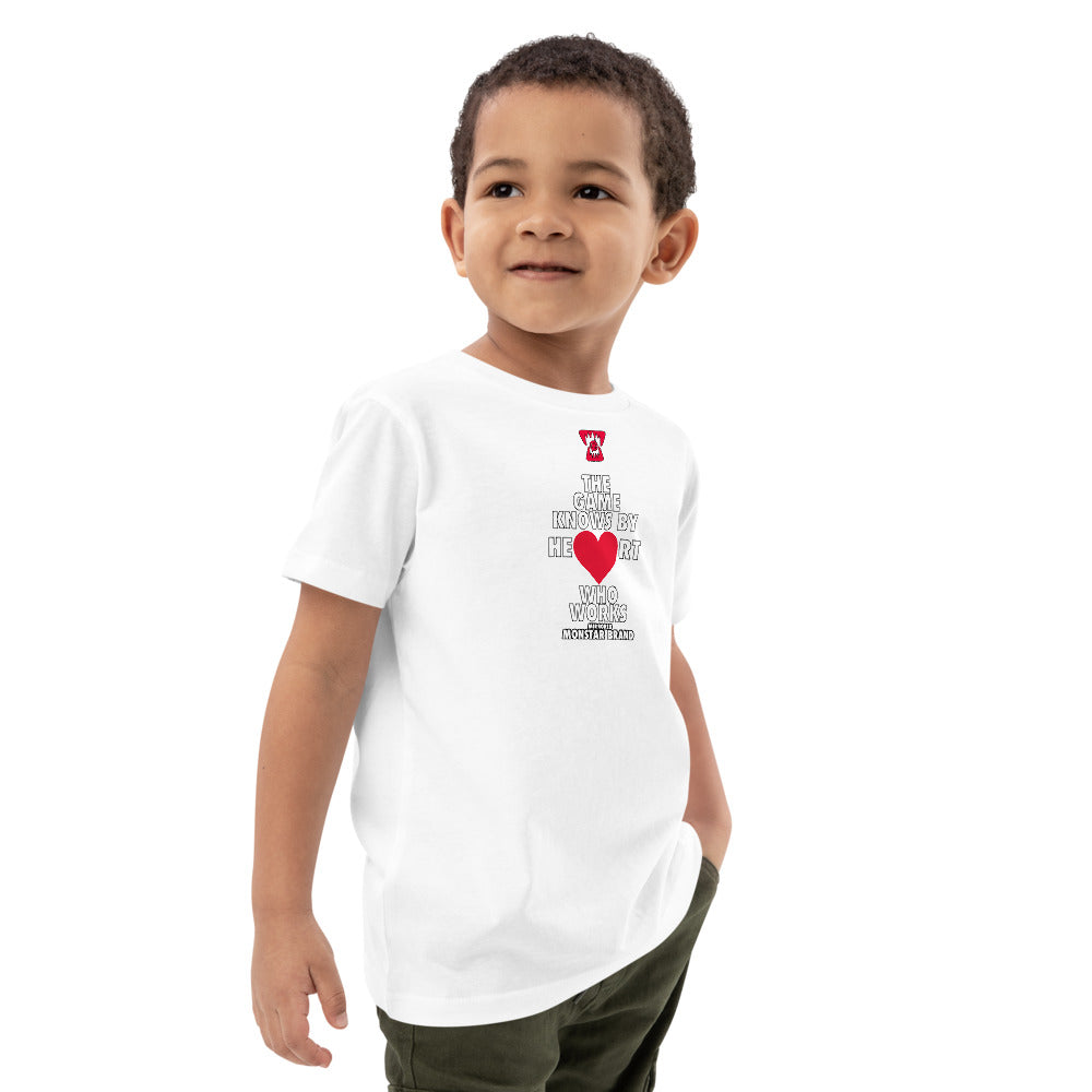 MMB - The Game Knows By Heart Who Works Organic cotton kids t-shirt