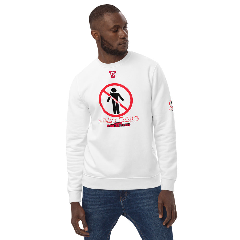 MMB - Stop Crying, Play Ball Unisex eco sweatshirt