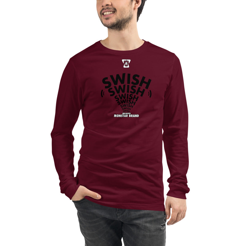 MMB - Hoop Swish Sound Unisex Long Sleeve Tee