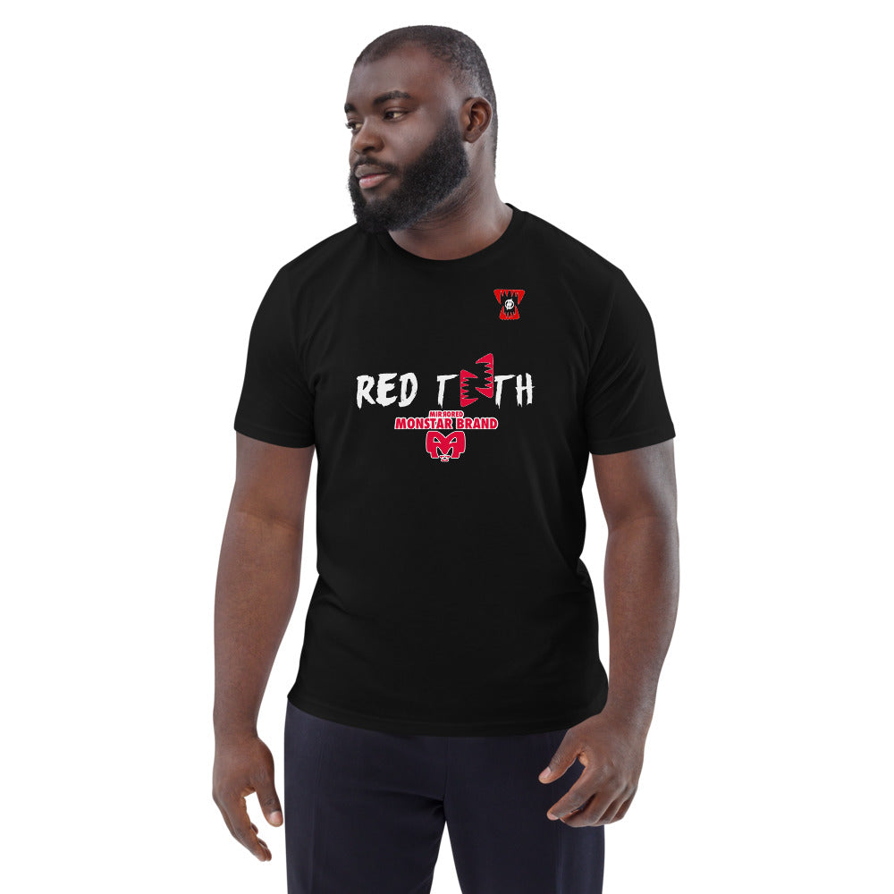 MMB - Red Teeth Unisex organic cotton t-shirt