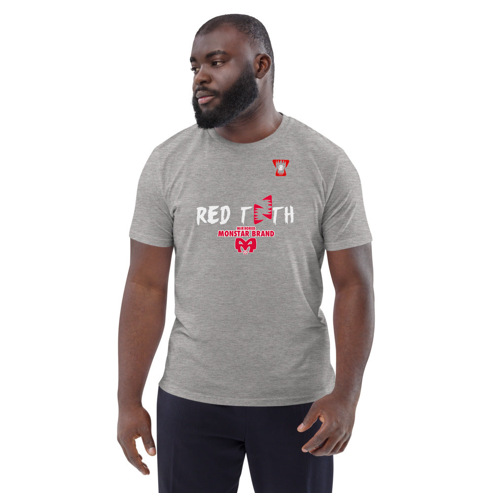 MMB - Red Teeth Unisex organic cotton t-shirt