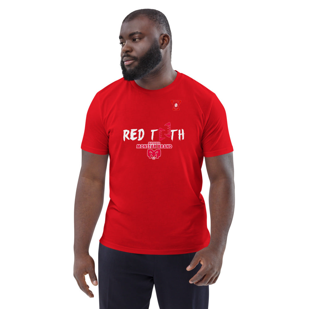 MMB - Red Teeth Unisex organic cotton t-shirt