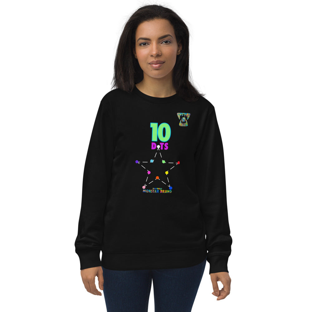 MMB - 10 Dots (Star) Unisex organic sweatshirt