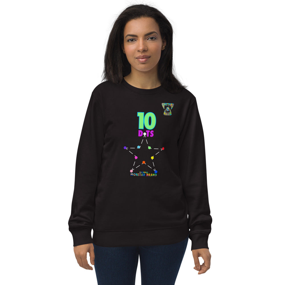 MMB - 10 Dots (Star) Unisex organic sweatshirt