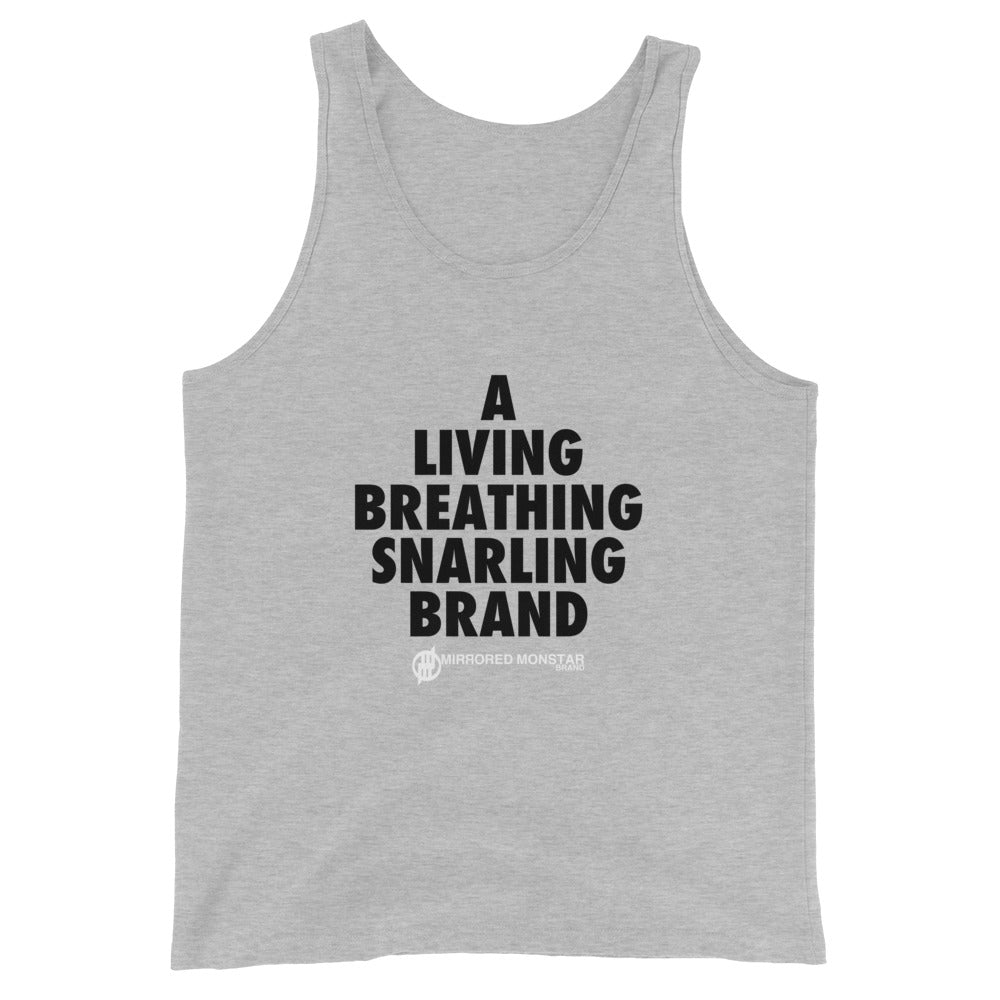 MMB - Living Breathing Snarling Brand Unisex Tank Top