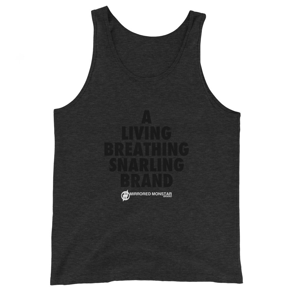 MMB - Living Breathing Snarling Brand Unisex Tank Top