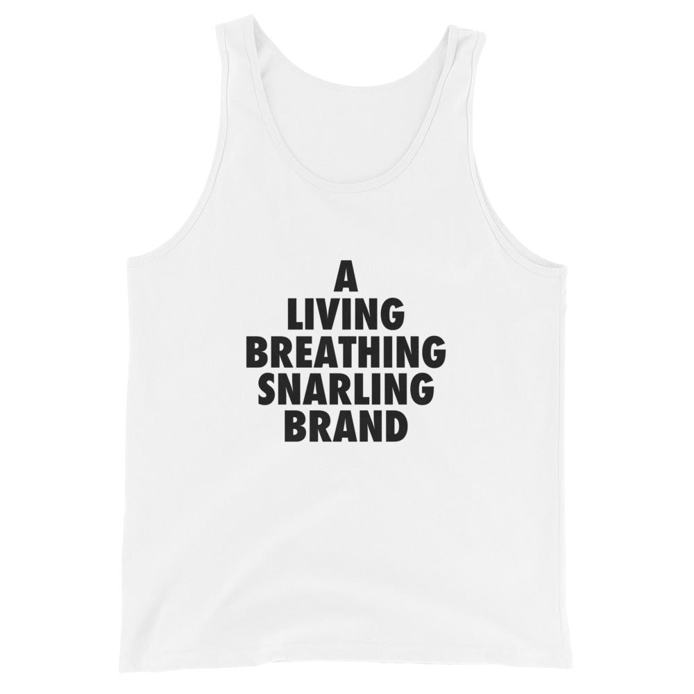 MMB - Living Breathing Snarling Brand Unisex Tank Top