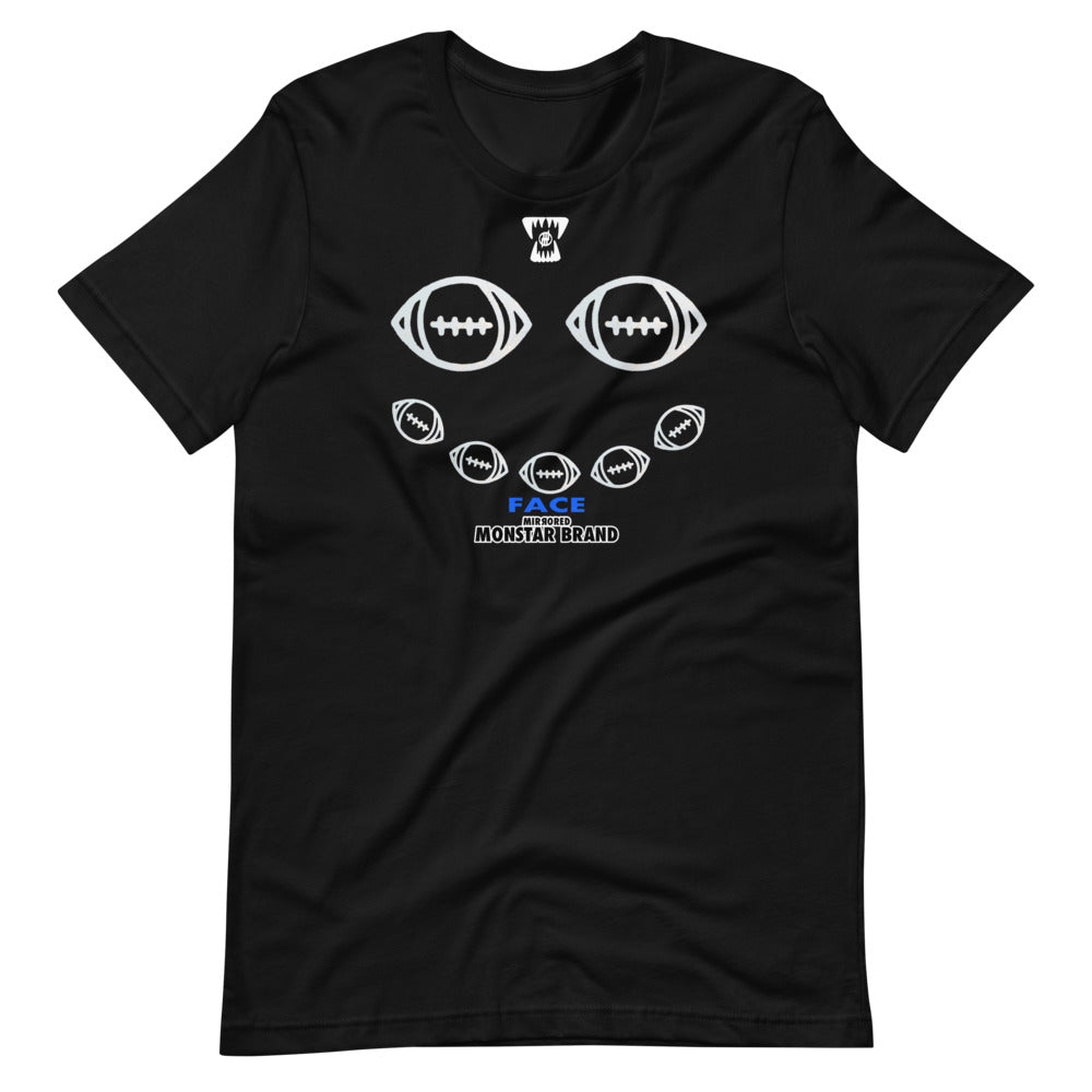 MMB - Football Smiley Face Short-Sleeve Unisex T-Shirt