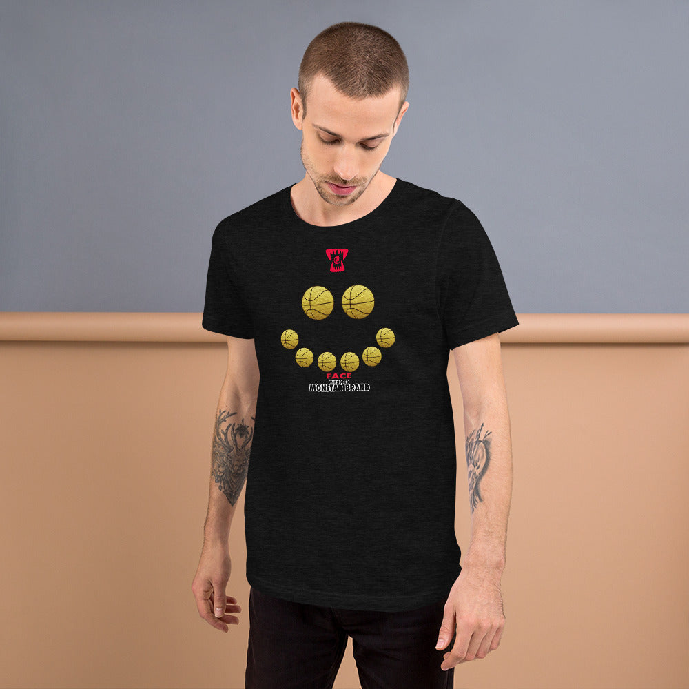 MMB - Hoop Smiley Face Short-Sleeve Unisex T-Shirt