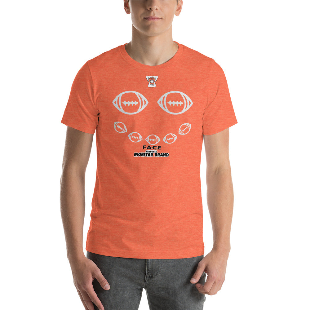 MMB - Football Smiley Face Short-Sleeve Unisex T-Shirt