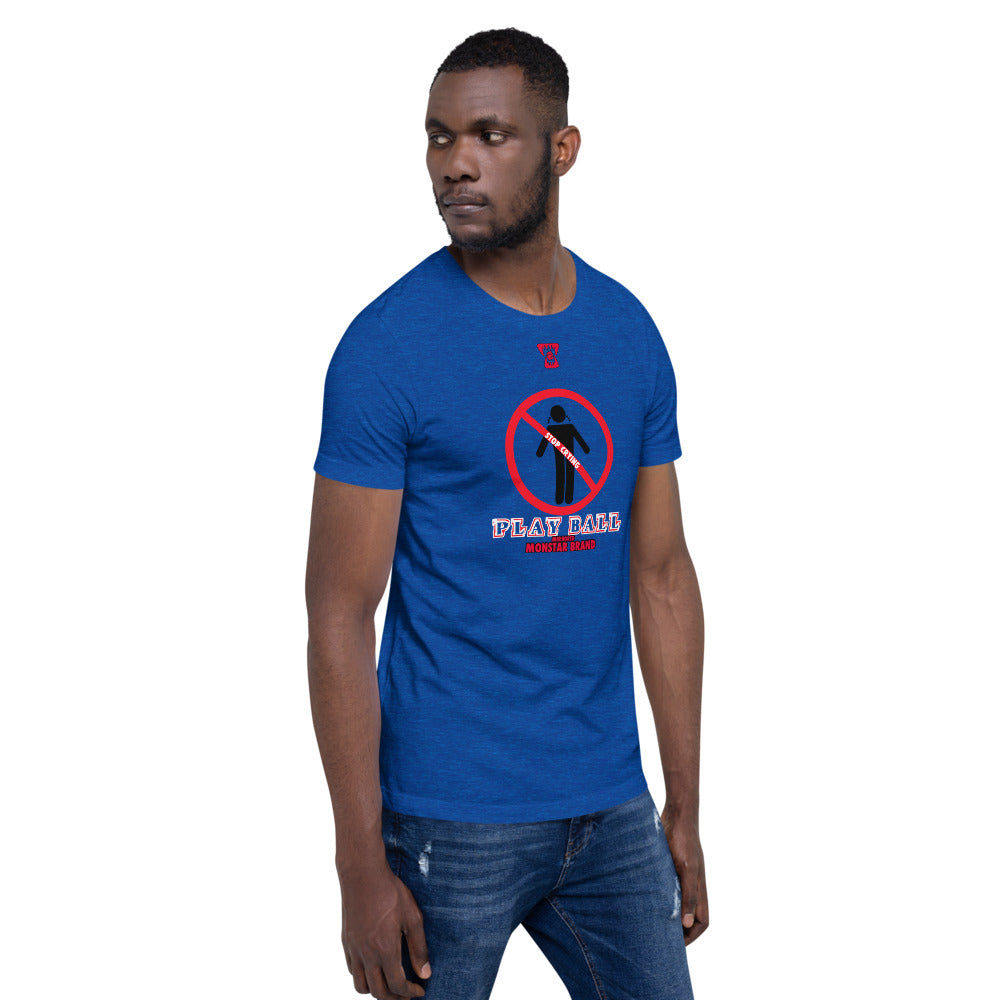 MMB - Stop Crying, Play Ball Short-Sleeve Unisex T-Shirt