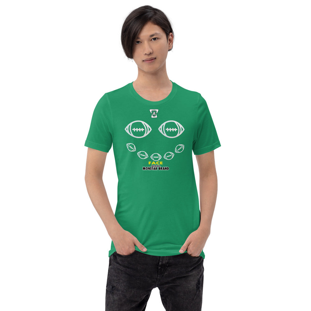 MMB - Football Smiley Face Short-Sleeve Unisex T-Shirt