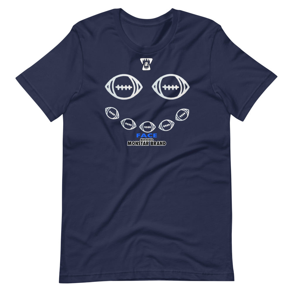 MMB - Football Smiley Face Short-Sleeve Unisex T-Shirt