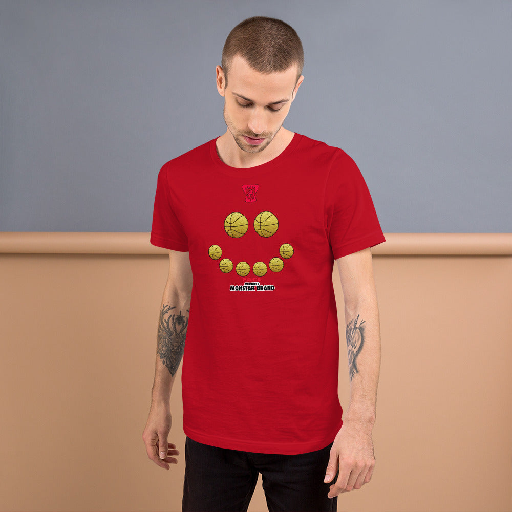 MMB - Hoop Smiley Face Short-Sleeve Unisex T-Shirt