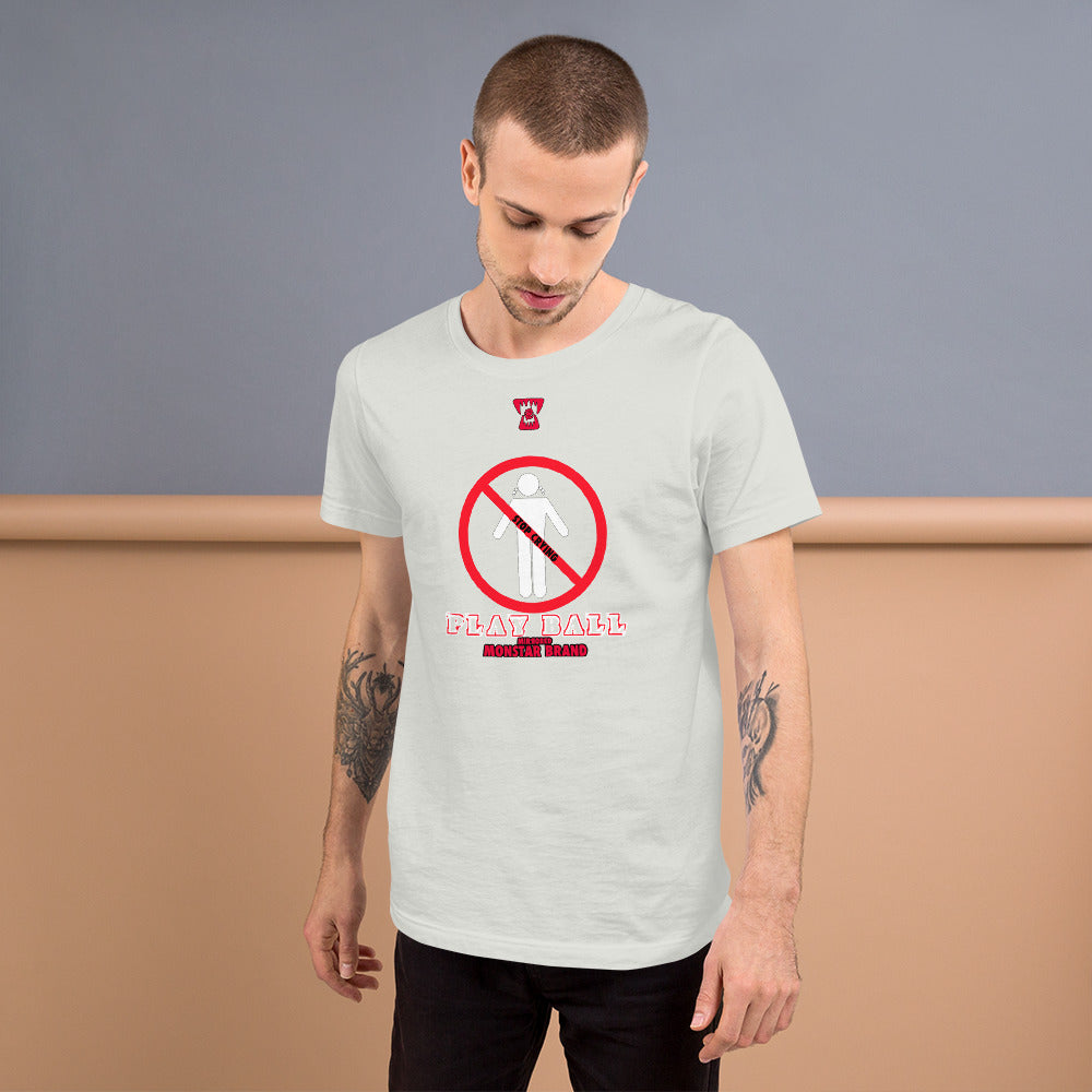 MMB - Stop Crying, Play Ball Short-Sleeve Unisex T-Shirt