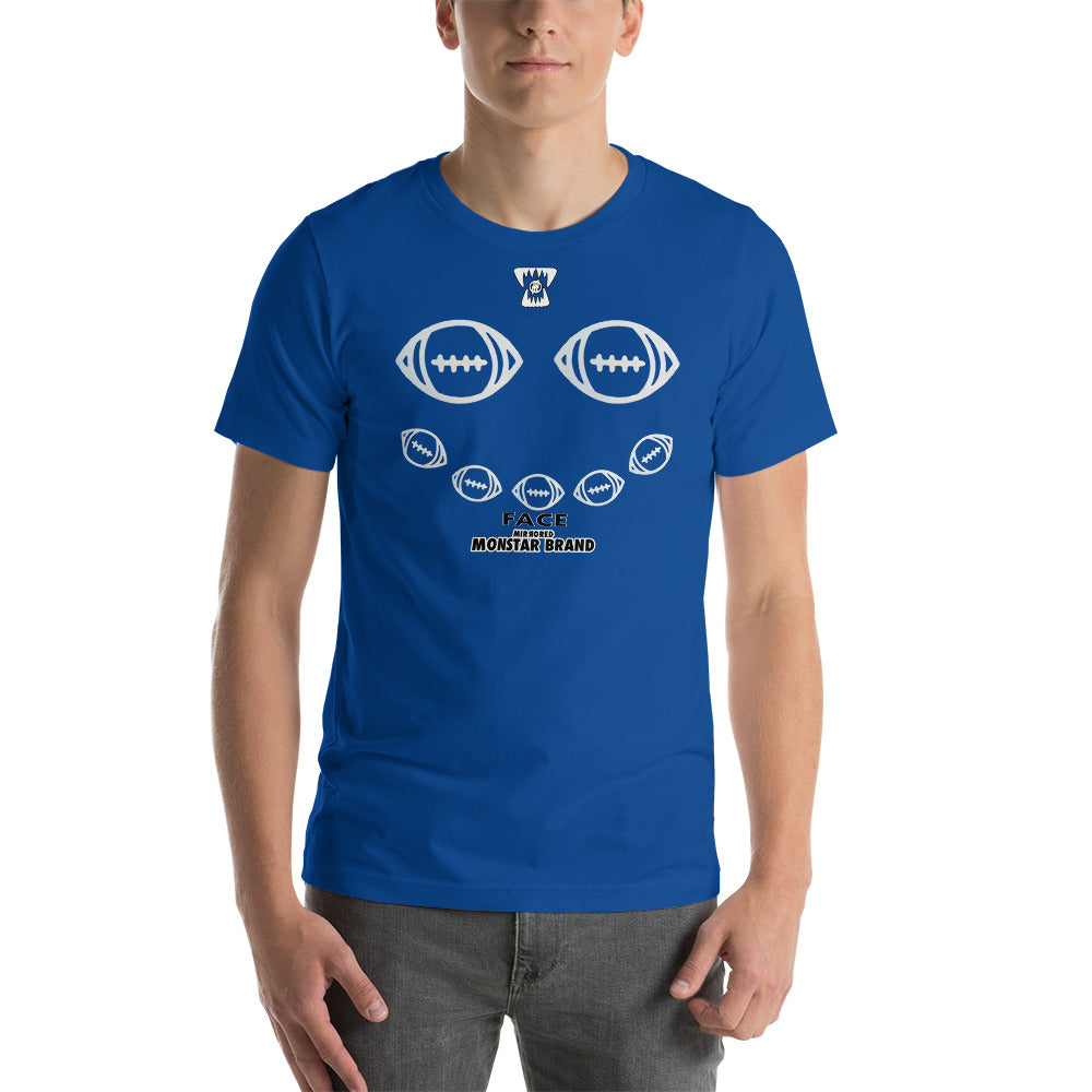 MMB - Football Smiley Face Short-Sleeve Unisex T-Shirt