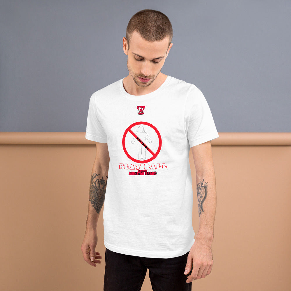 MMB - Stop Crying, Play Ball Short-Sleeve Unisex T-Shirt