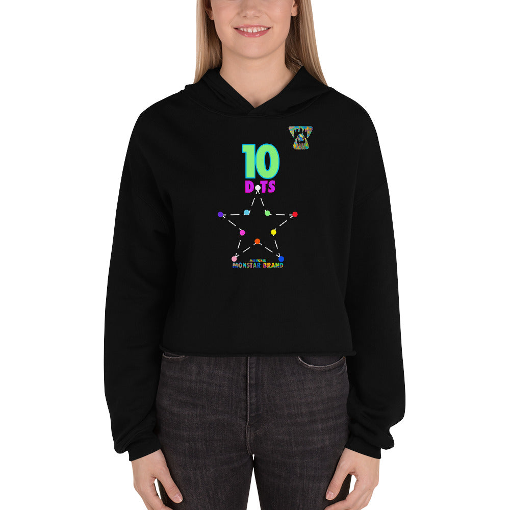 MMB - 10 Dots (Star) Crop Hoodie