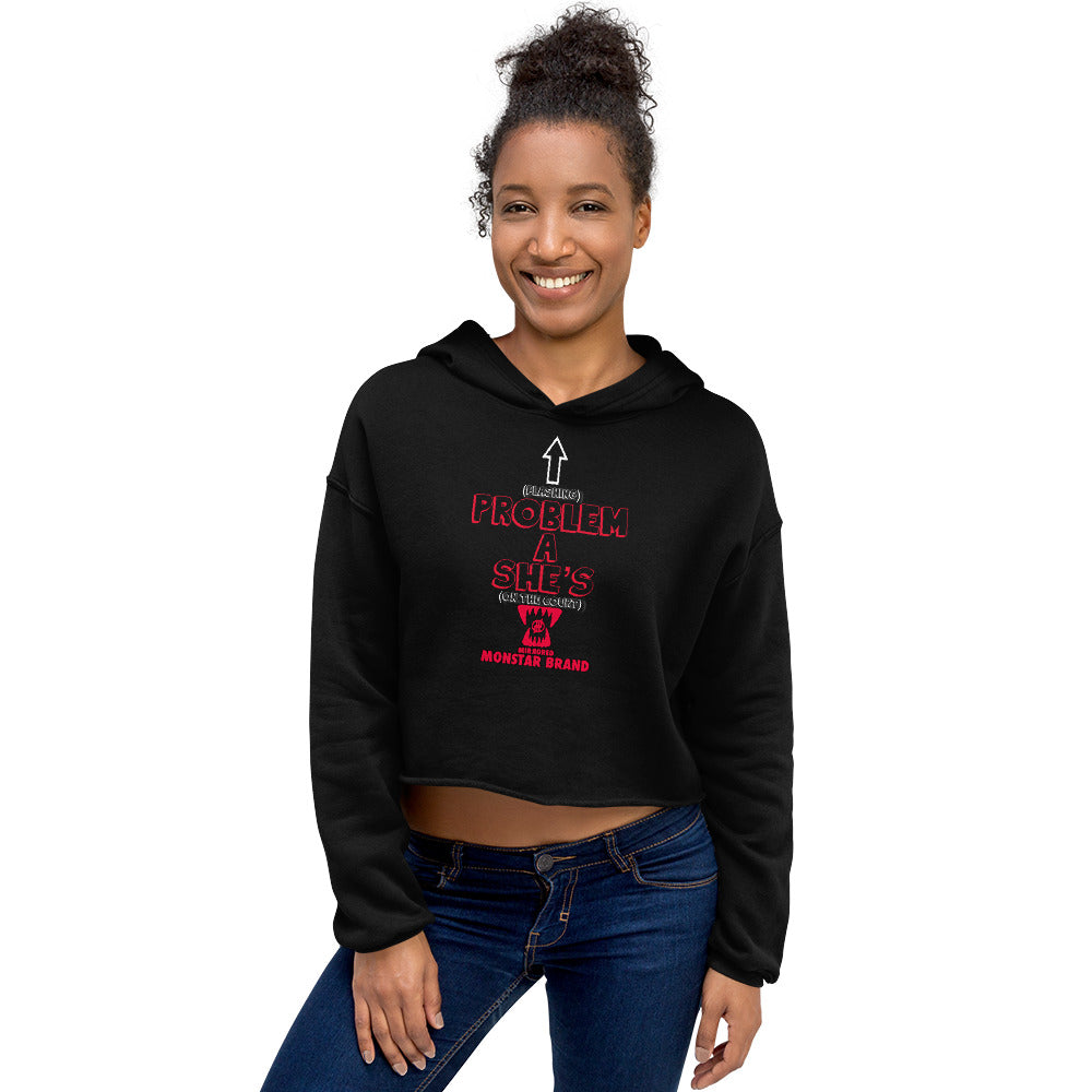 MMB - OTC She's A Problem Crop Hoodie