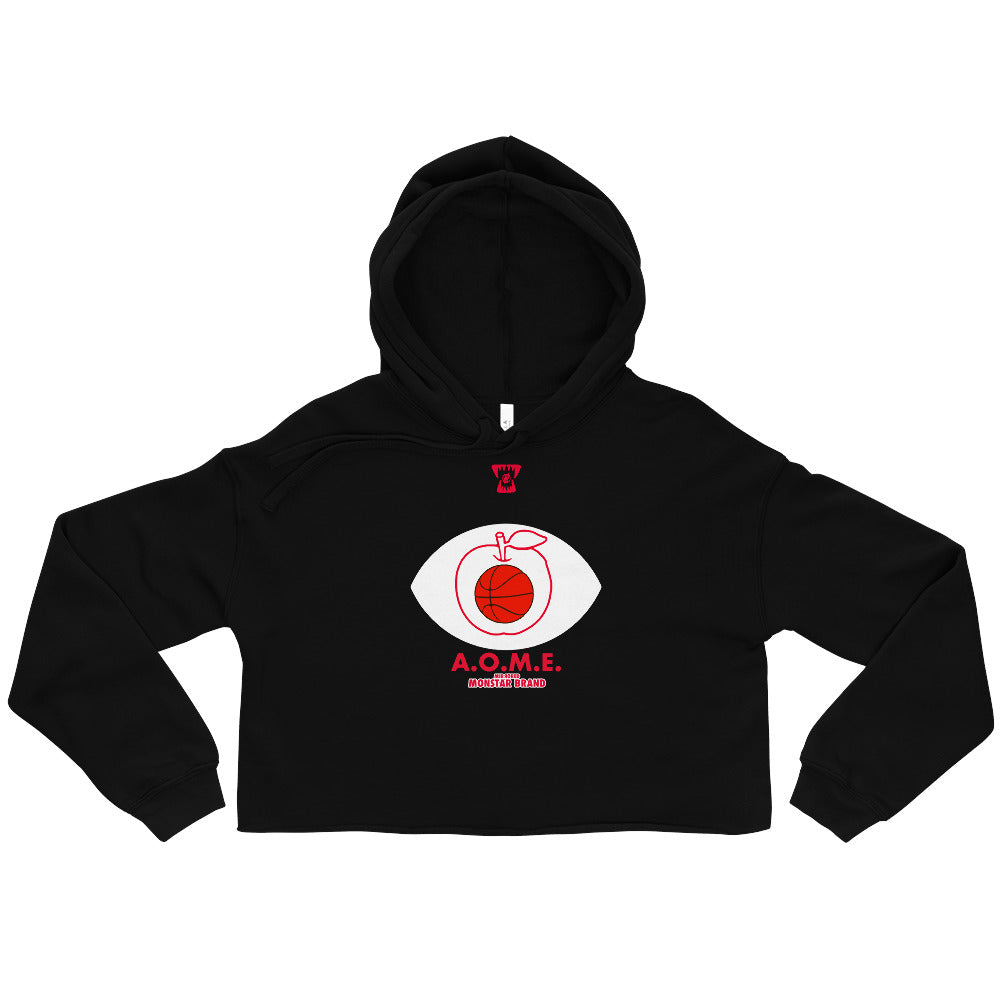 MMB - Basketball Is The Apple Of My Eye Crop Hoodie