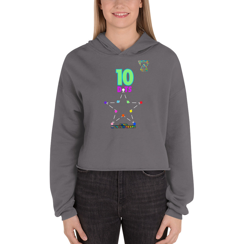 MMB - 10 Dots (Star) Crop Hoodie