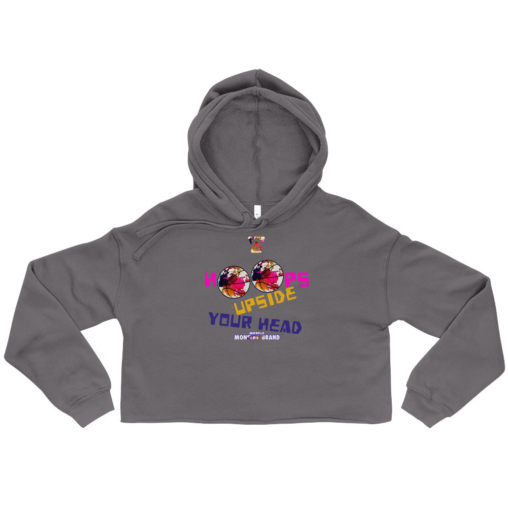 MMB - Hoops Upside Your Head Crop Hoodie