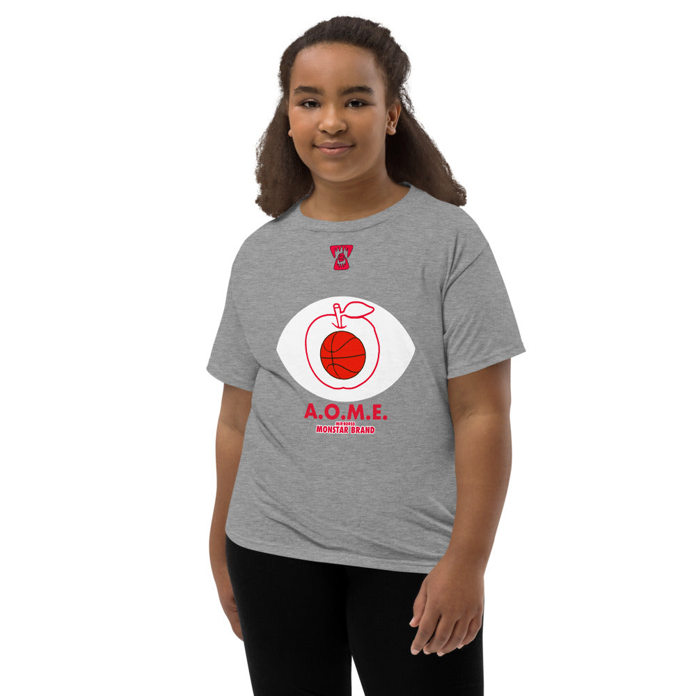 MMB - Basketball Is The Apple Of My Eye Youth Short Sleeve T-Shirt