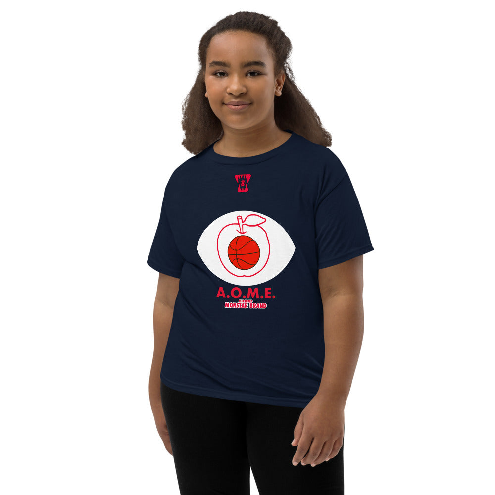 MMB - Basketball Is The Apple Of My Eye Youth Short Sleeve T-Shirt