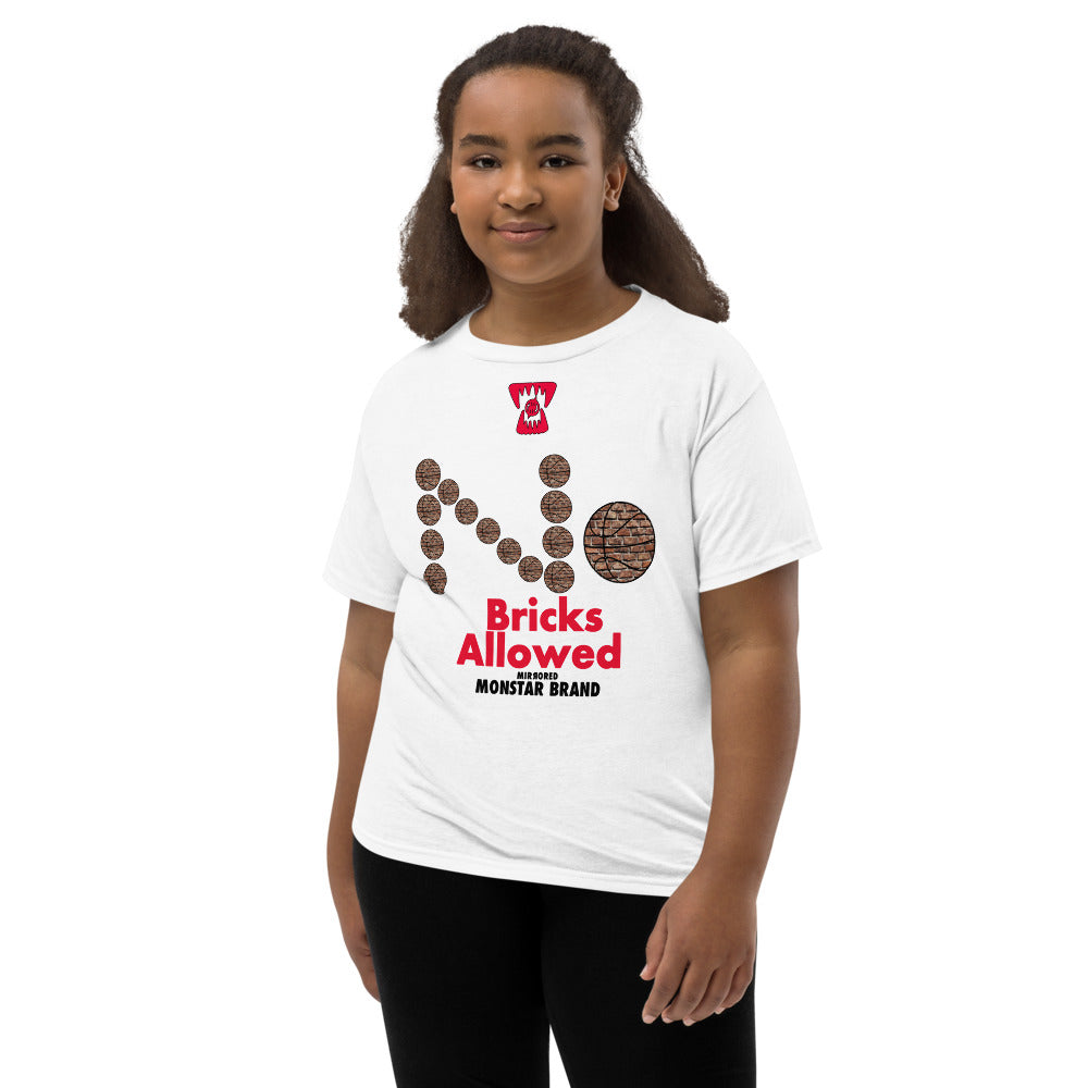 MMB - No Bricks Allowed Youth Short Sleeve T-Shirt