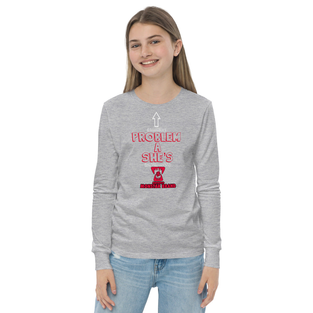 MMB - OTC She's A Problem Youth long sleeve tee