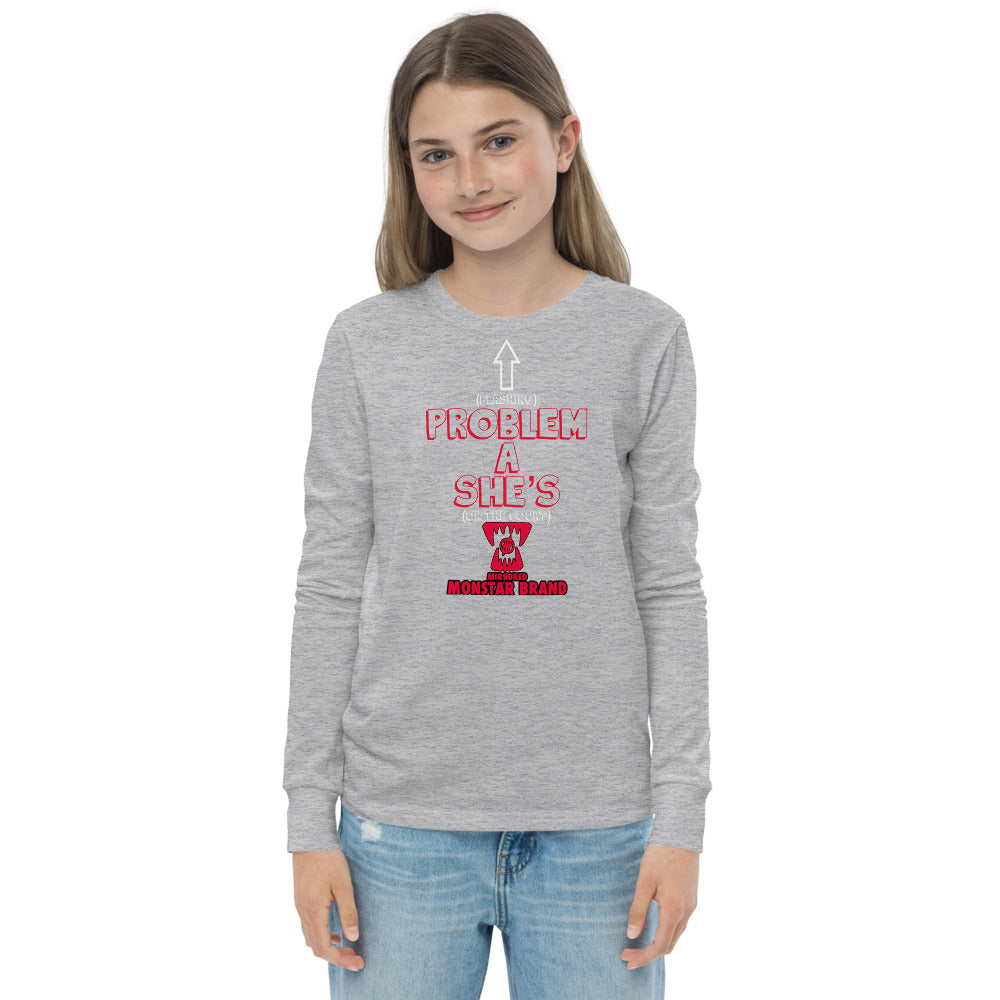 MMB - OTC She's A Problem Youth long sleeve tee