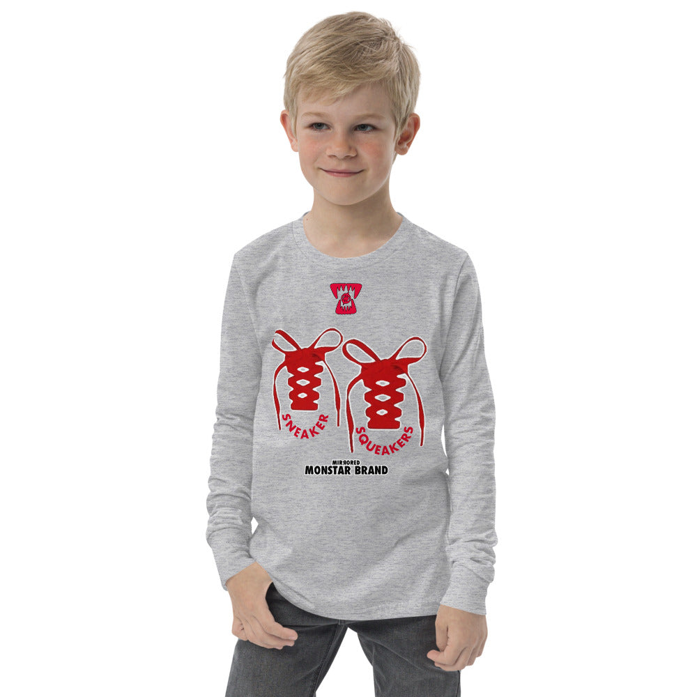 MMB x Sneaker Squeakers Youth long sleeve tee