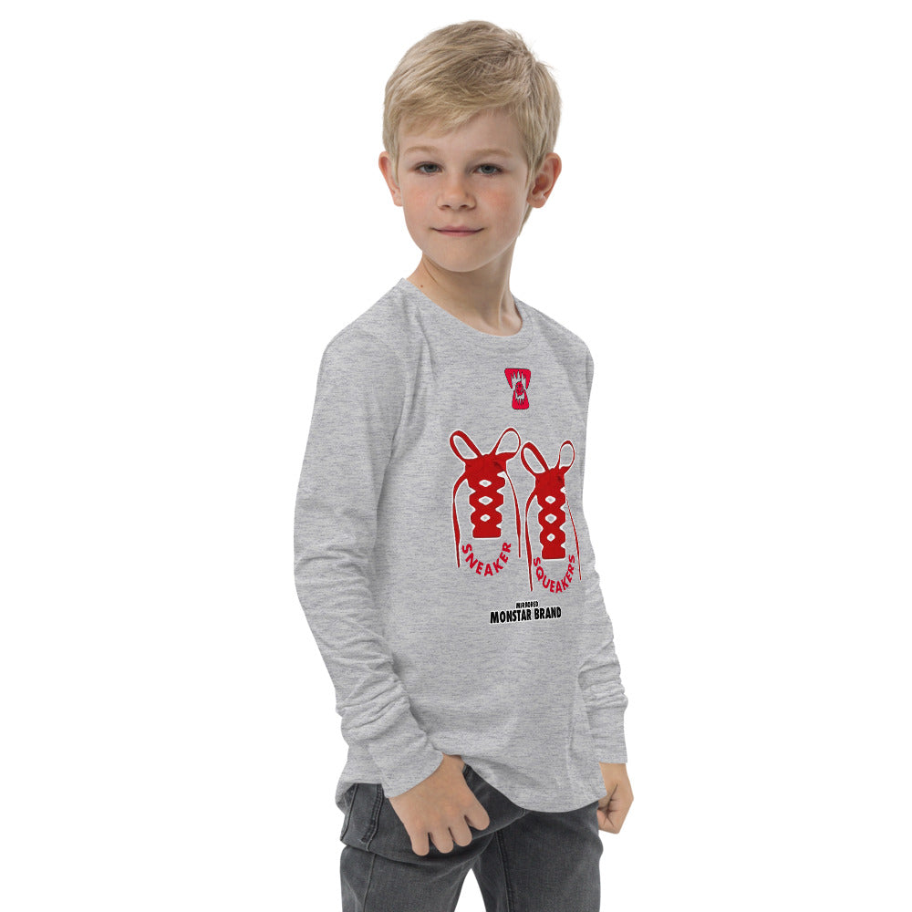 MMB x Sneaker Squeakers Youth long sleeve tee