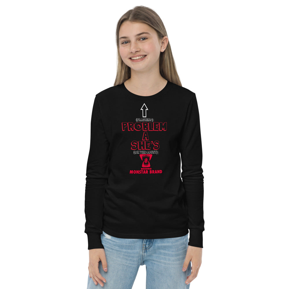 MMB - OTC She's A Problem Youth long sleeve tee