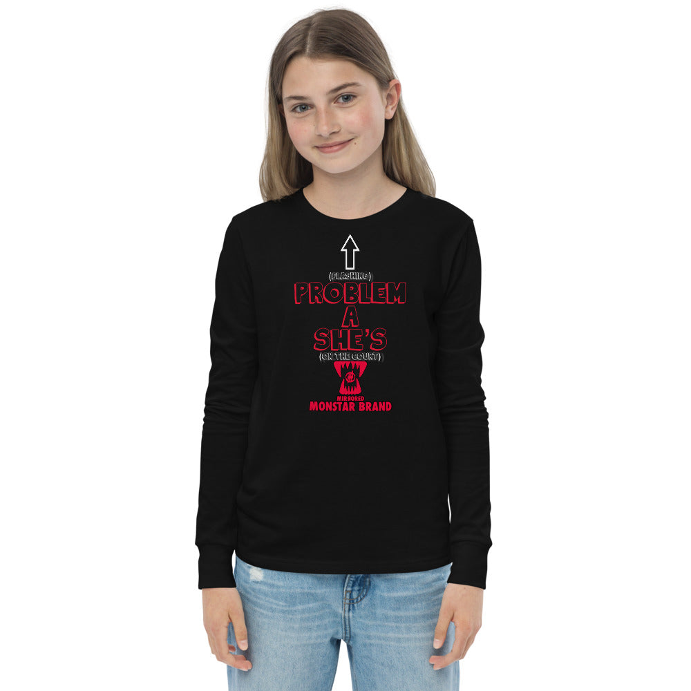 MMB - OTC She's A Problem Youth long sleeve tee