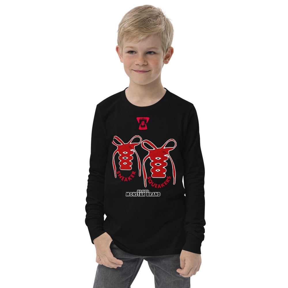 MMB x Sneaker Squeakers Youth long sleeve tee