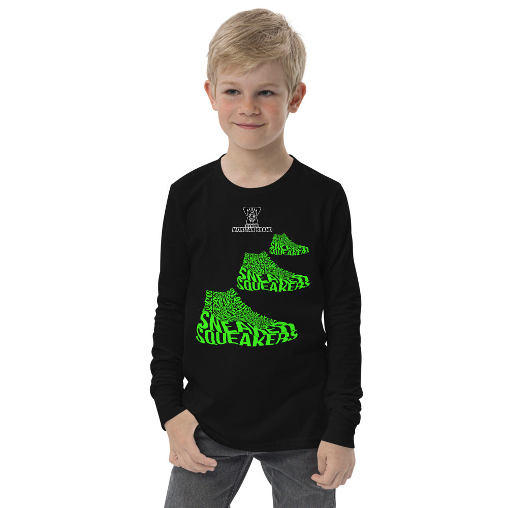 MMB x Sneaker Squeakers Youth long sleeve tee