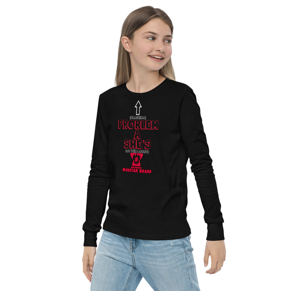 MMB - OTC She's A Problem Youth long sleeve tee