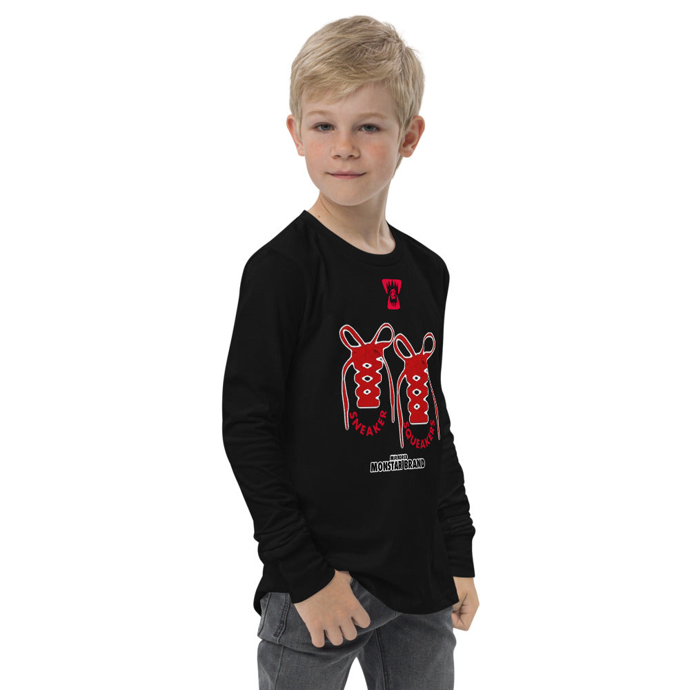 MMB x Sneaker Squeakers Youth long sleeve tee