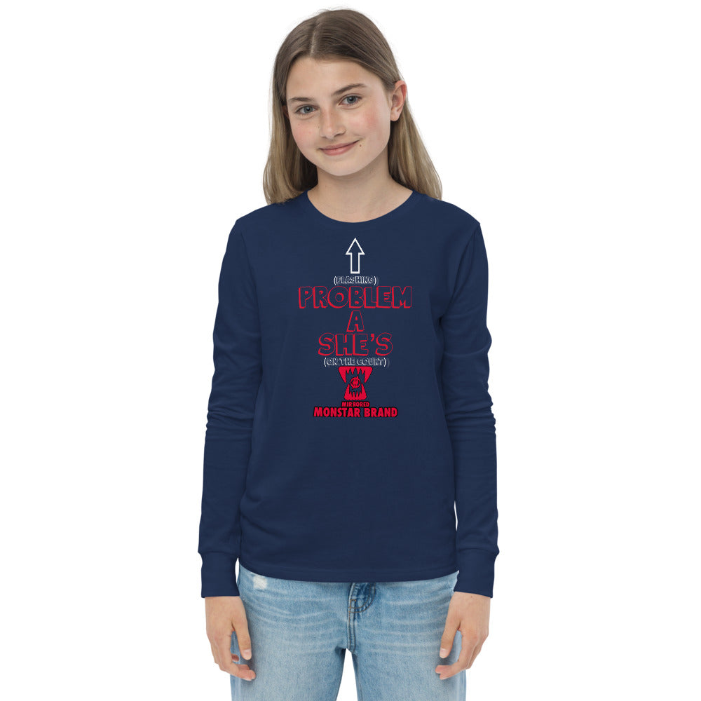 MMB - OTC She's A Problem Youth long sleeve tee