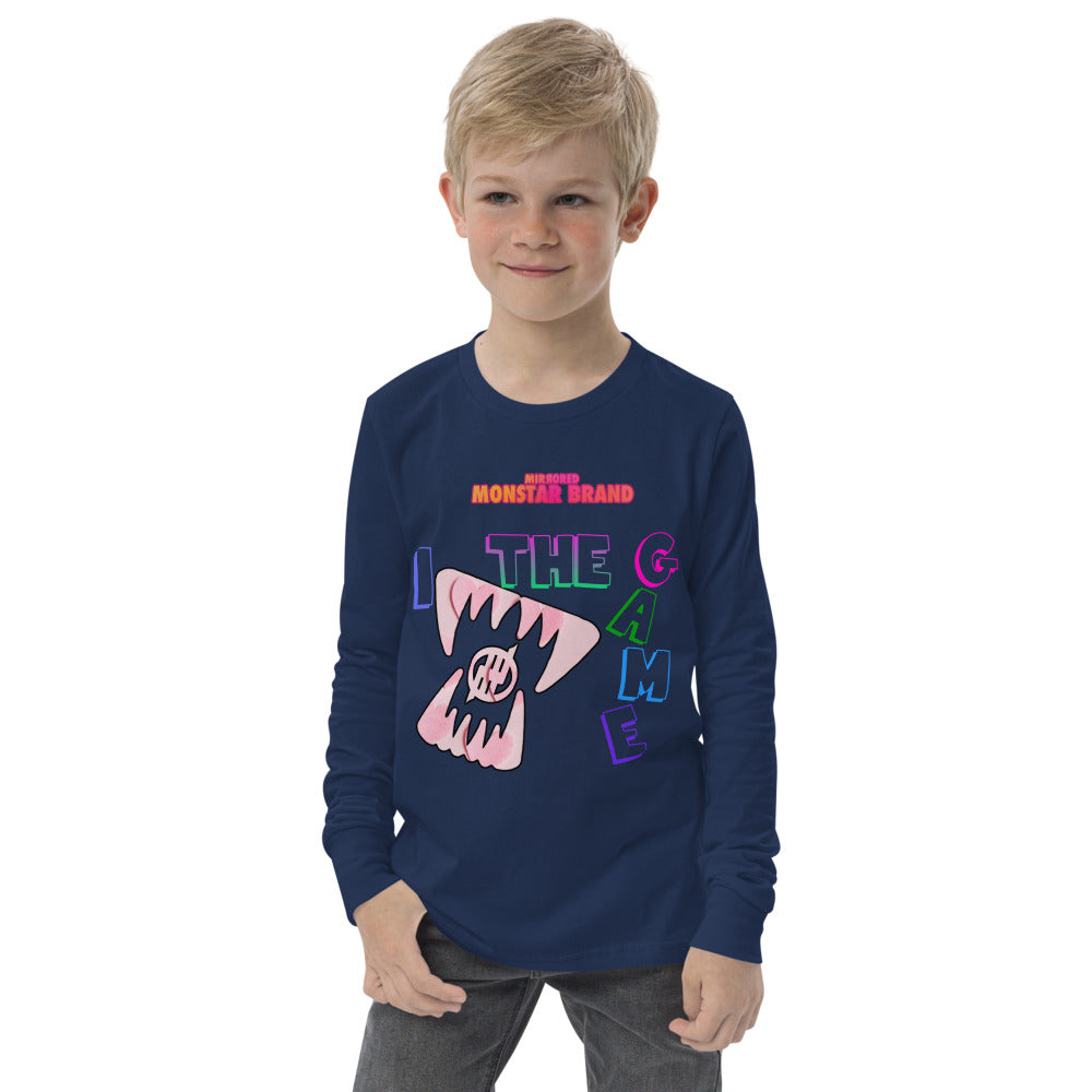 MMB - I HEART The Game Youth long sleeve tee