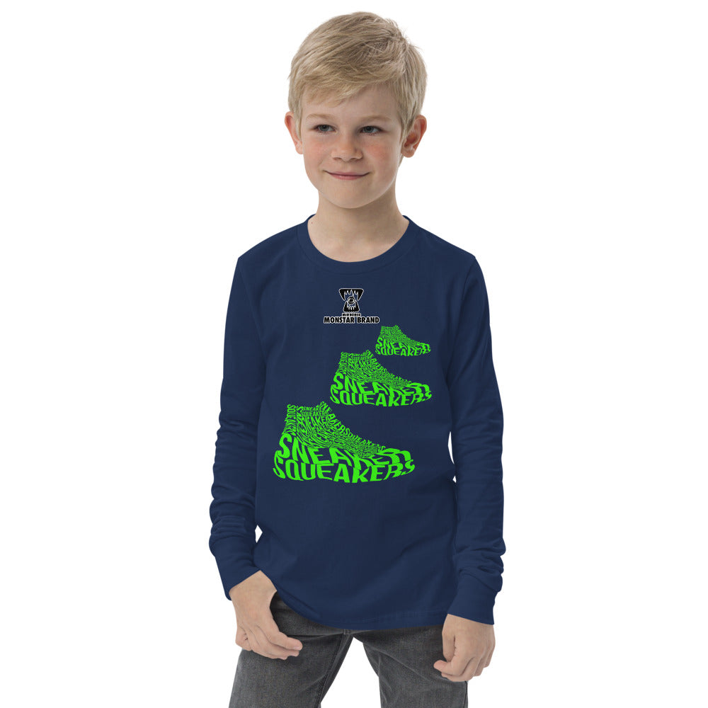 MMB x Sneaker Squeakers Youth long sleeve tee